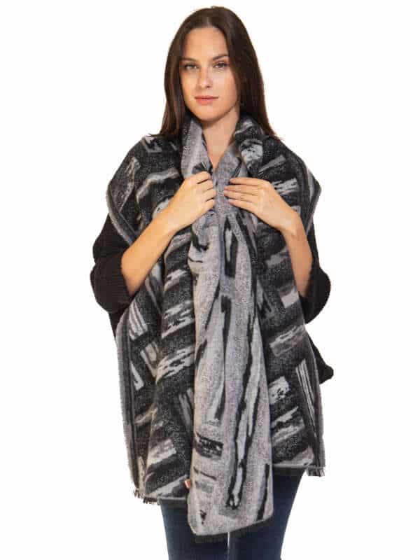 Écharpe anthracite - 54