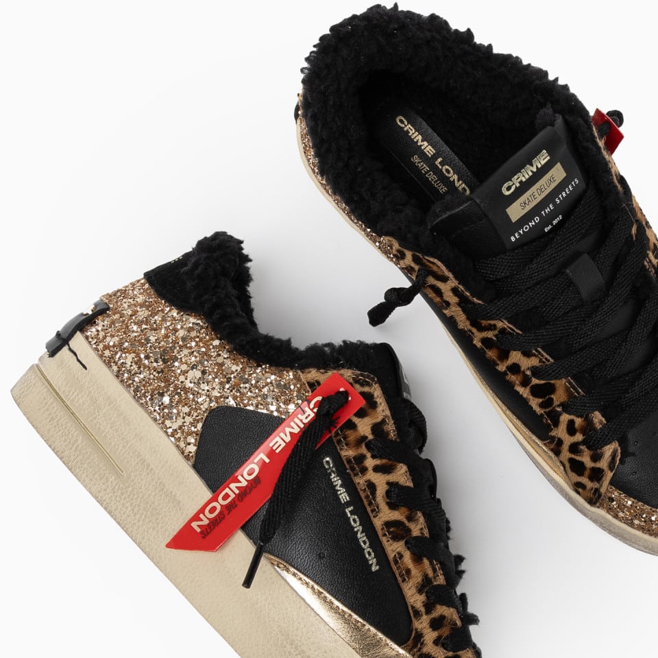 Basket SK8 DELUXE BLACK Dusk Fuzzy CRIME LONDON