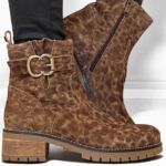 Genuine Leather : la référence des sacs à main en cuir | Corner Shoes - For Trendy Girl Bottine Femme Daim Léopard Minka Jota AH25