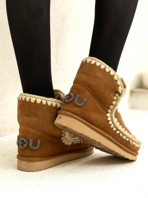 Eskimo 18 Glitter Logo Cognac MOU