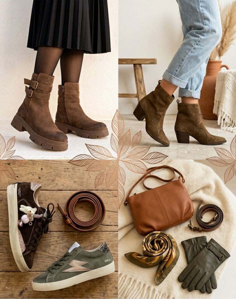 sneakers et bottines marron et kaki tendance automne-hiver 2026 Corner Shoes