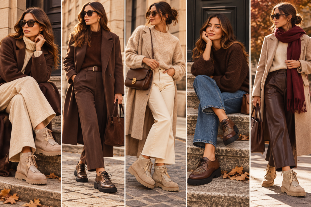 Minka Design Femme | Nouveautés Marron Chocolat & Beige | Corner Shoes - For Trendy Girl